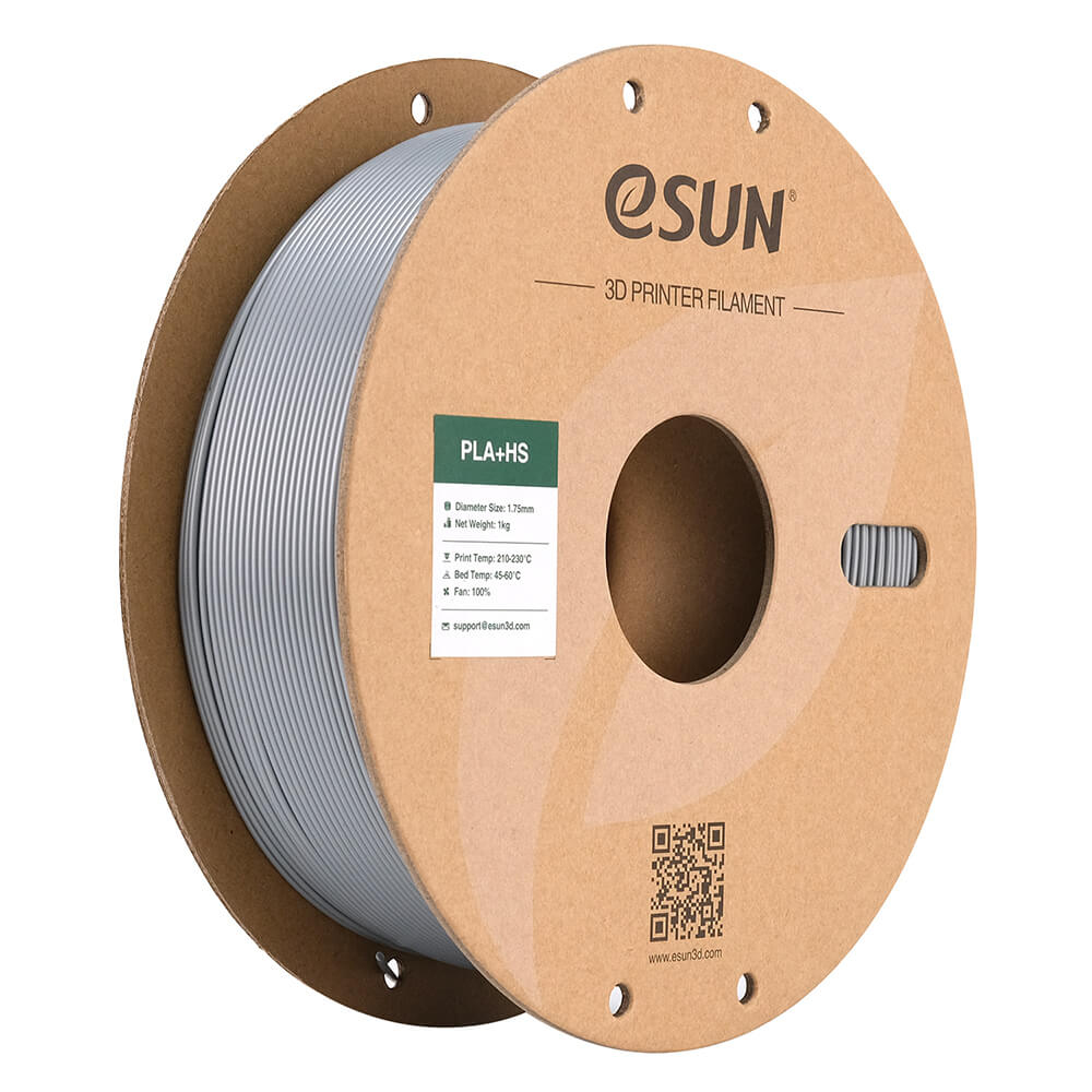 eSUN PLA+HS Filament 1,75 mm 1 kg Silber