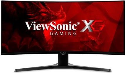 Viewsonic VX Series VX3418-2KPC LED display 86,4 cm (34" ) 3440 x 1440 Pixel Wide Quad HD Schwarz (VX3418-2KPC)