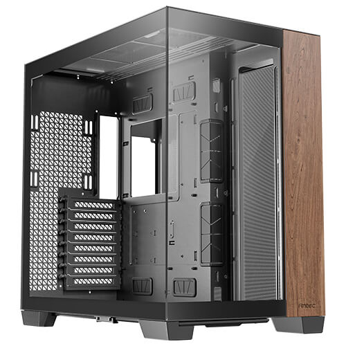 Antec Constellation Series C8 Wood Full Tower E-ATX Schwarz, Braun