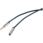 shiverpeaks sp-PROFESSIONAL Audio-Kabel 5 m 3.5mm Blau - Chrom (SP30808-SLIM)