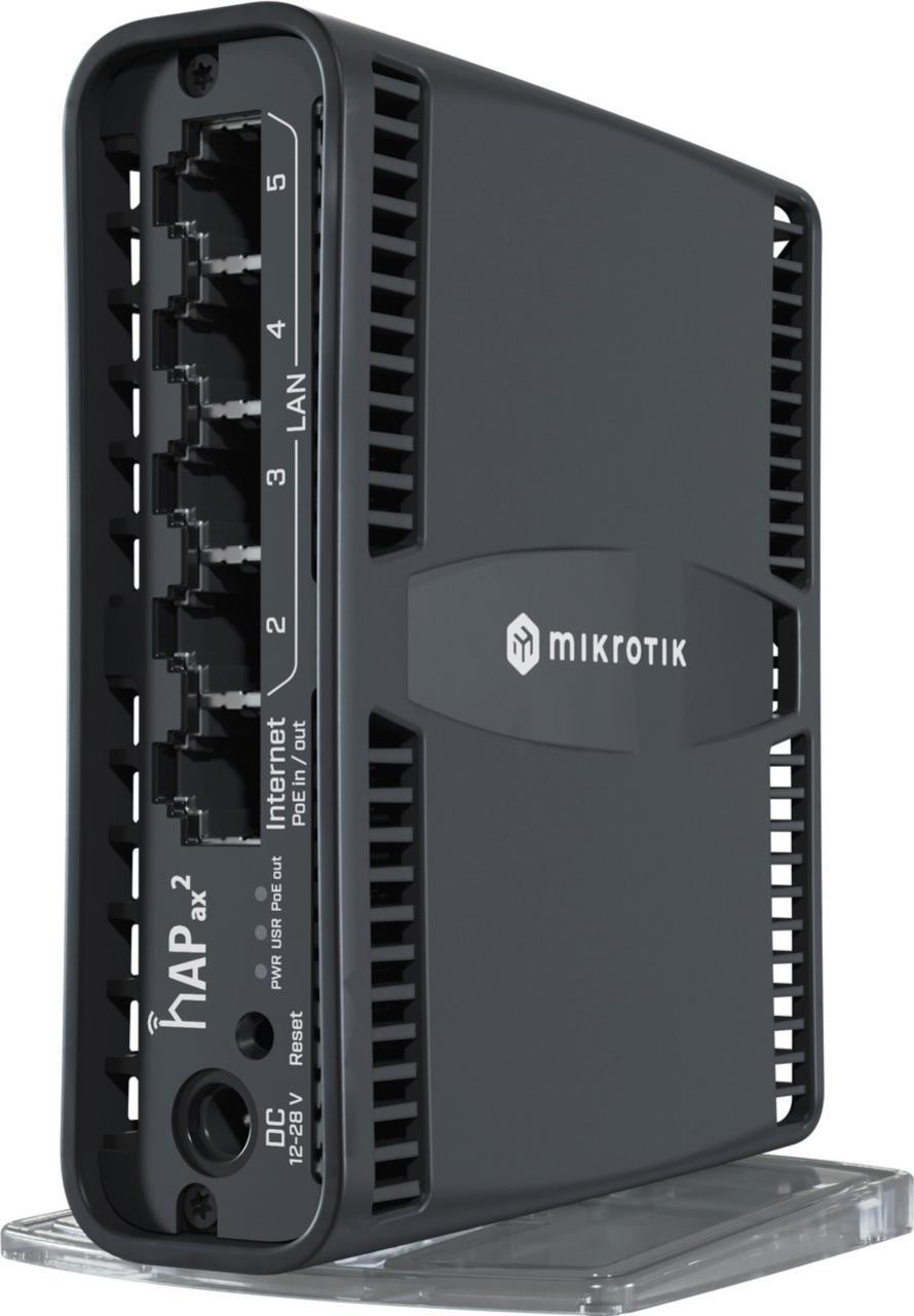 MikroTik hAP ax² Wireless Router (C52IG-5HAXD2HAXD-TC)