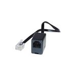 S-Impuls Verlängerung West.-St. auf West.-Buchse RJ11 (6/4) 3m schwarz (TC 70223)