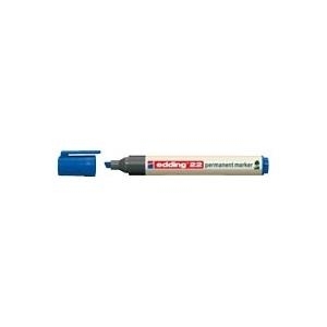 Edding 22 EcoLine Permanent-Marker Meißel Blau (4-22003)