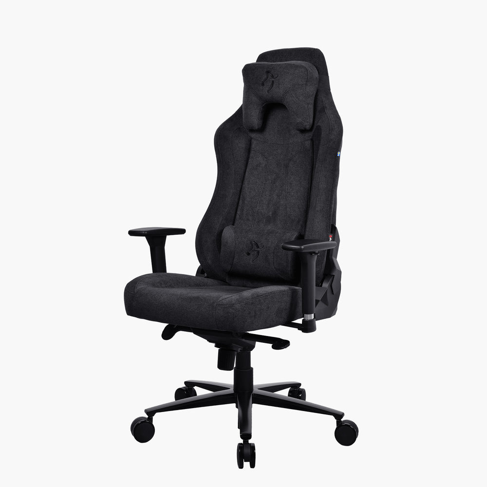 Arozzi Vernazza Gaming-Stuhl SoftFabric Pure Black