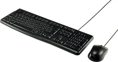 Renkforce RF-KMC-100 USB Tastatur, Maus-Set Deutsch, QWERTZ, Windows® Schwarz (RF-4979480)