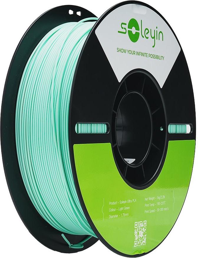 Creality Soleyin Ultra PLA 1.75mm LIGHT GREEN 1kg (3301010603)