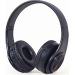 Gembird BHP-LED-01 Kopfhörer & Headset Verkabelt & Kabellos Kopfband Musik/Alltag Mikro-USB Bluetooth Schwarz (BHP-LED-01)