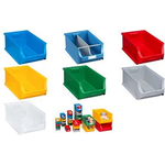 allit Sichtlagerkasten ProfiPlus Box 5, aus PP, transparent Größe 5, Nutzlast: 35 kg, Auflast: 40 kg, stapelbar, - 1 Stück (456264)