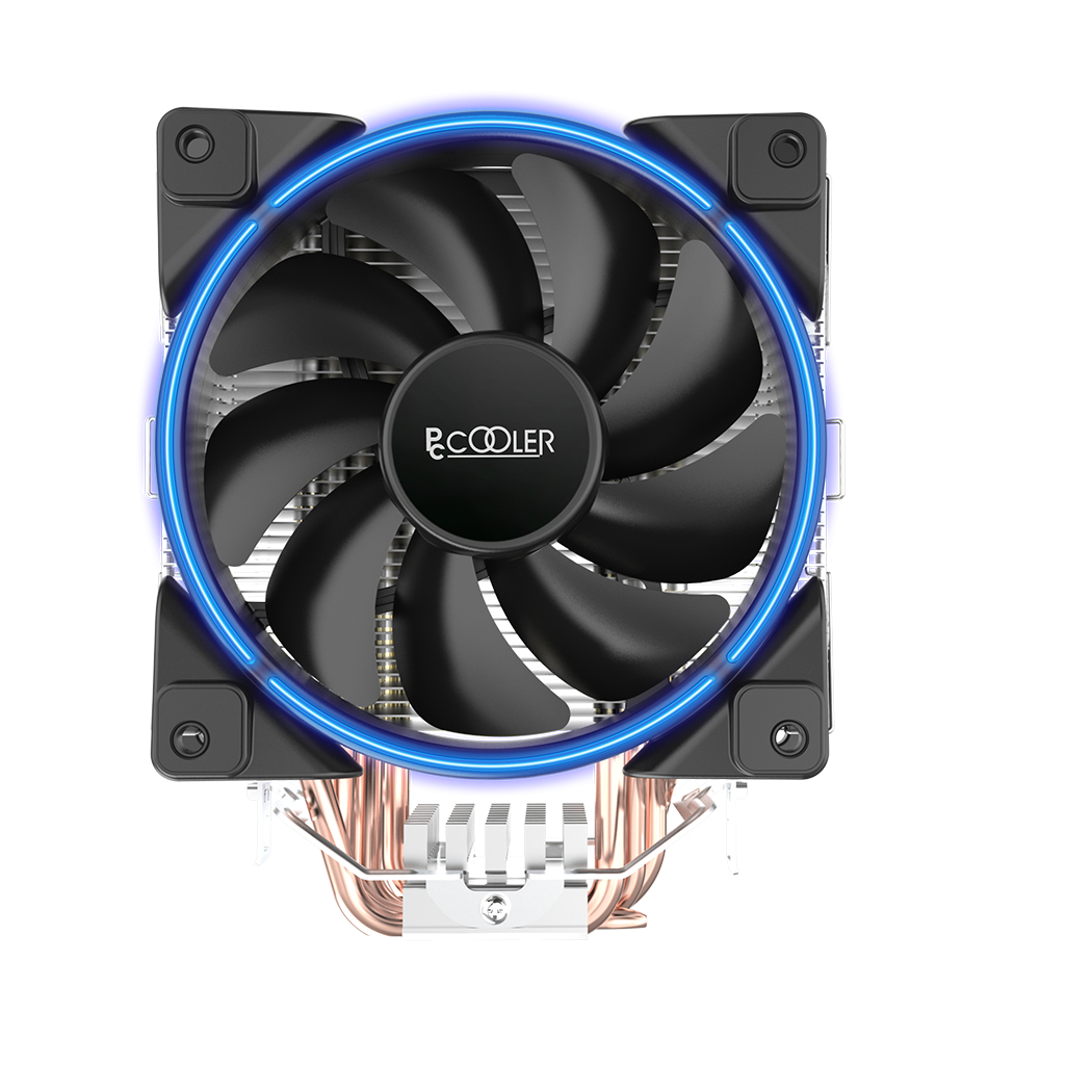 PCCOOLER GI-X5B CPU-Kühler Kühlset 12 cm 1000-1800 RPM Blau