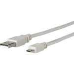 Microconnect USBABMICRO5G USB Kabel 5 m 2.0 Micro-USB B USB A Grau (USBABMICRO5G)