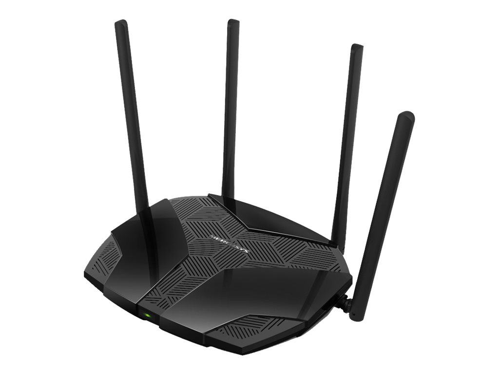 Mercusys MR70X Wi-Fi 6 Dual-Band WLAN-Router Schwarz