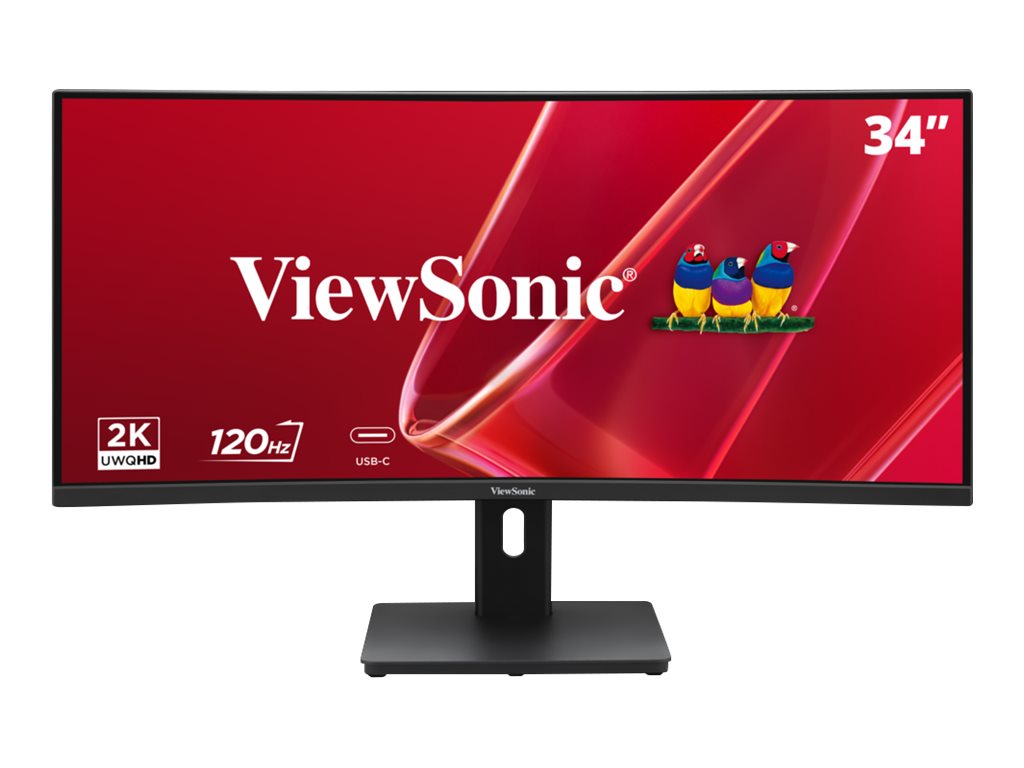 ViewSonic VA3420C-2 Monitor 34" UWQHD (3440 x 1440) 120 Hz VA Curved Schwarz