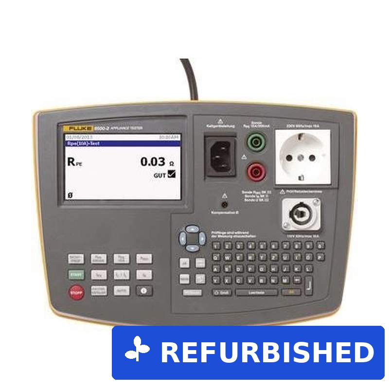 Fluke 6500-2 Tragbarer Installationstester Gerätetester VDE 0701/0702 QWERTZ DE (4325041) (geöffnet)