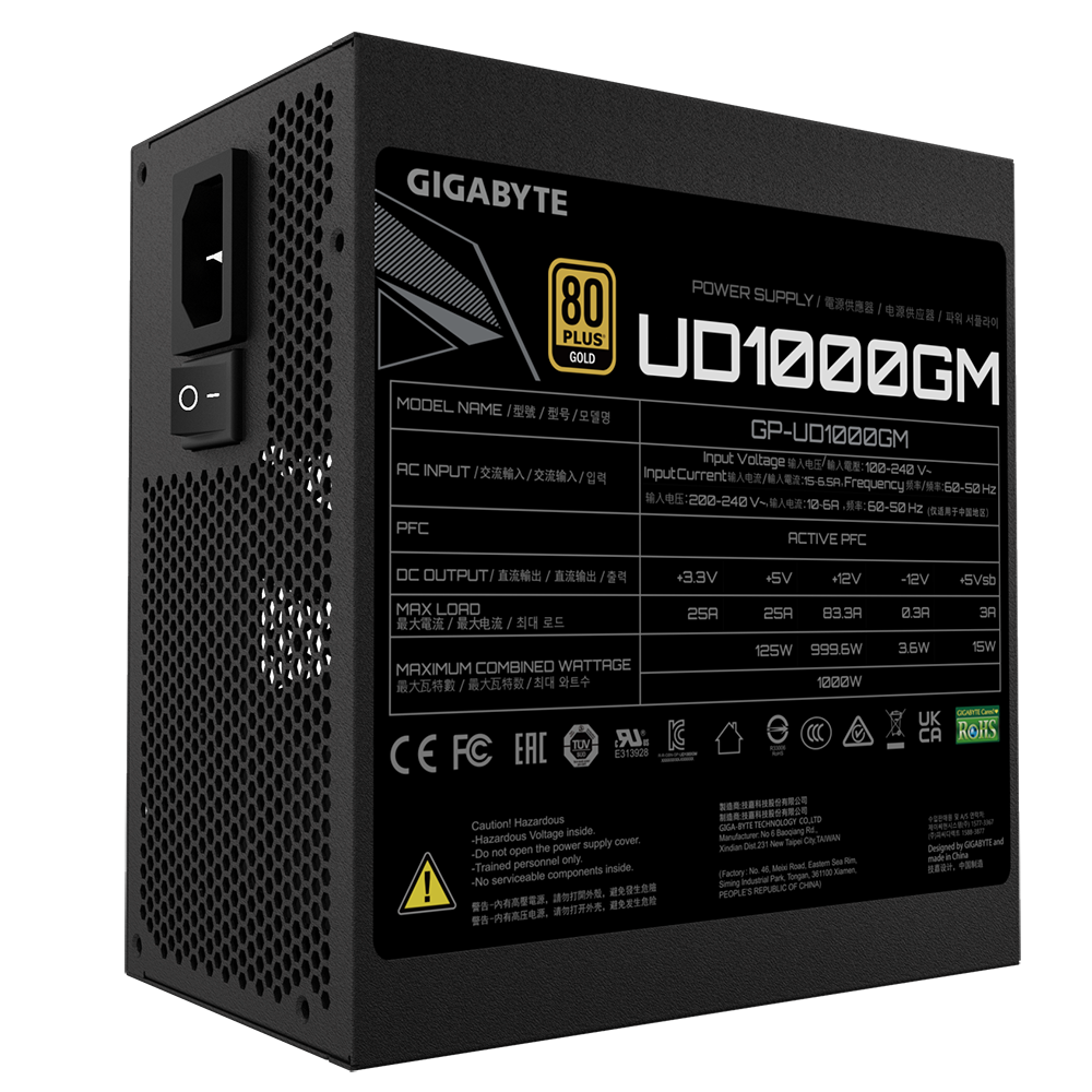 Gigabyte UD1000GM Netzteil (intern) (GP-UD1000GM)