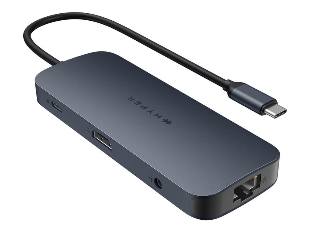 Hyper HyperDrive Next 10-in-1 USB-C Dockingstation 140 W Power Delivery Mitternachtsblau