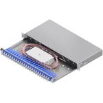 ZVK LSB1C225 LWL-Spleißgehäuse Basic 1HE 24x SC-Duplex Standard OS2 ausziehbar (LSB1C225)