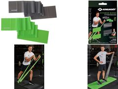 Schildkröt Fitness 960120 Übungsband Thermoplastisches Elastomer (TPE) Anthrazit - Grün (960120)
