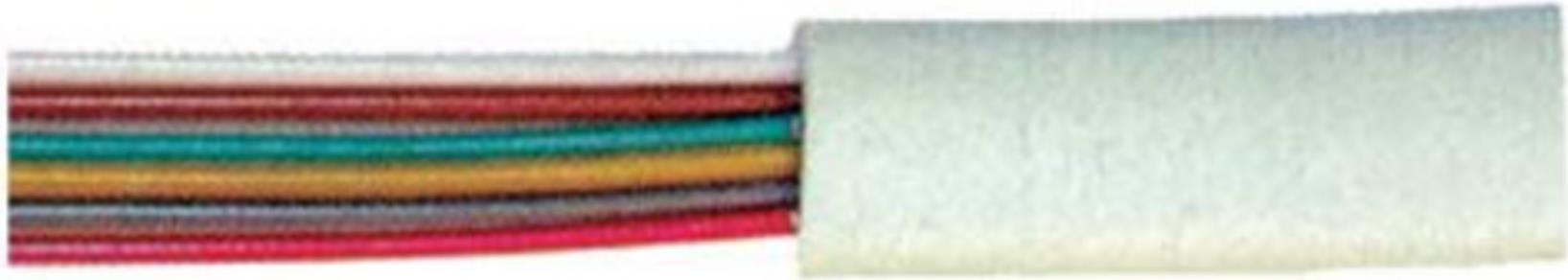 S/CONN maximum connectivity Telefonkabel 6-adrig, flach, weiß, 20,0m (76117-20)