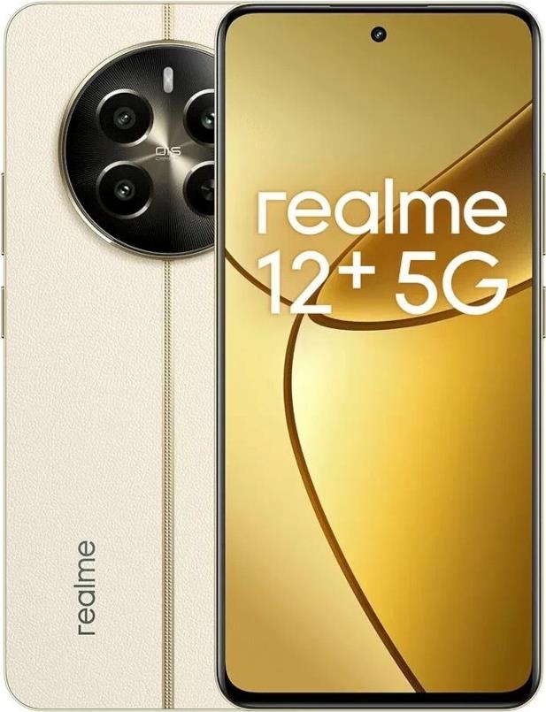 realme 12+ 16,9 cm (6.67") Dual-SIM Android 14 5G USB Typ-C 8 GB 256 GB 5000 mAh Beige ()