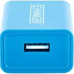 Schwaiger LAD300B 511 Ladegerät für Mobilgeräte Blau - Weiß Indoor (LAD300B511)