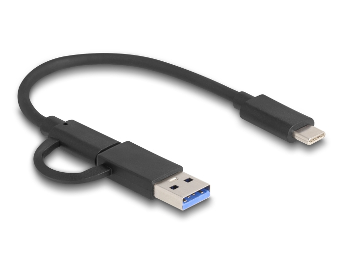 Delock 91011 Kartenleser USB-C für CFexpress Typ B und SD Grau