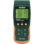 EXTECH SDL200 2-/4-Kanal-Temperatur-Messgerät mit Datenloggerfunktion auf SD-Karte, Thermometer -199 (SDL200)