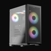 LC-Power Gehäuse ATX Gaming 717B Meshwork_L dark black (LC-717B-ON)