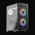 LC-Power Gehäuse ATX Gaming 717B Meshwork_L dark black (LC-717B-ON)