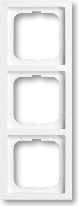 Busch-Jaeger 1754-0-4237 Wandplatte/Schalterabdeckung Weiß (1754-0-4237)