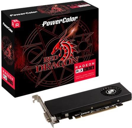 PowerColor Red Dragon Radeon RX 550 4 GB GDDR5 Grafikkarte
