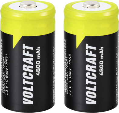 VOLTCRAFT Endurance Baby (C)-Akku NiMH 4800 mAh 1.2 V 2 St. (VC-12714045)