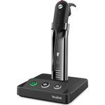Yealink WH63-UC DECT Wireless Headset mit Basisstation, 120 m Reichweite, UC-kompatibel (WH63-UC)