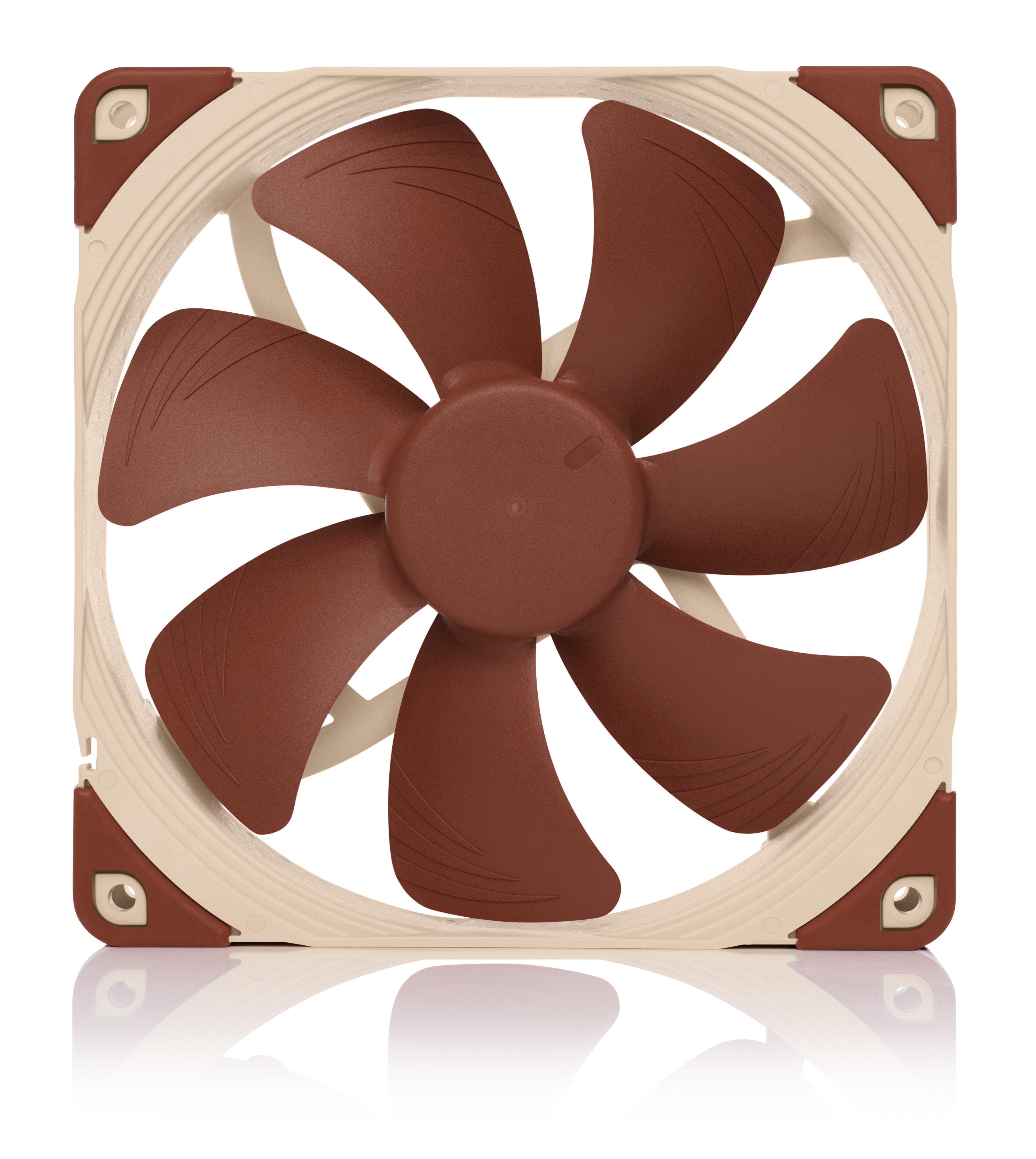 Noctua NF-A14 5V Gehäuselüfter 140 mm Beige, Braun