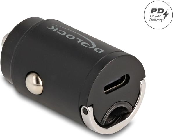 Delock Mini Kfz Ladeadapter USB Type-C PD 3.0 mit 30 W (64278)