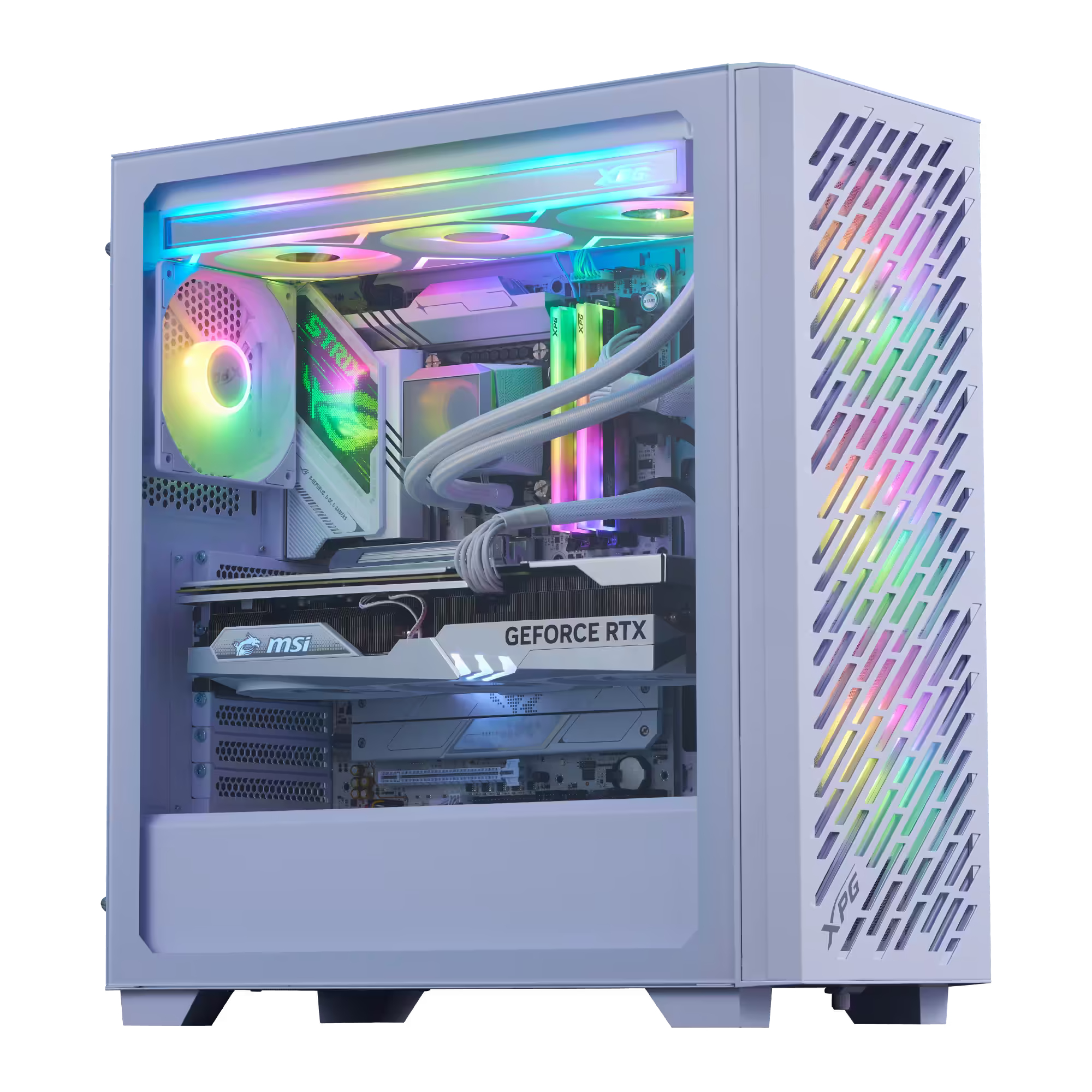 ADATA XPG VALOR AIR PRO ATX Midi Tower Weiß