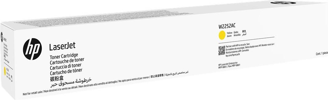 HP LaserJet Yellow contractual Toner Cartridge 40K (W2252AC)