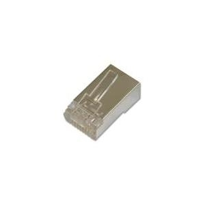 Assmann CAT 6 Modular Plug. 8P8C Shielded. For Round Cable. incl. insert load bar Incl.the wires insert load bar (AK-219603)