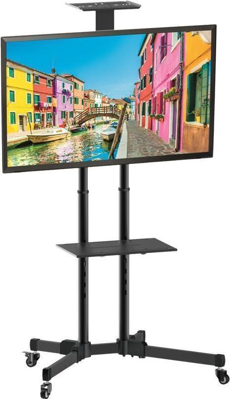 TV LED/LCD Wagen für LCD LED TV 37-70", mit zwei Ablagen Hersteller: Techly (ICA-TR16T)