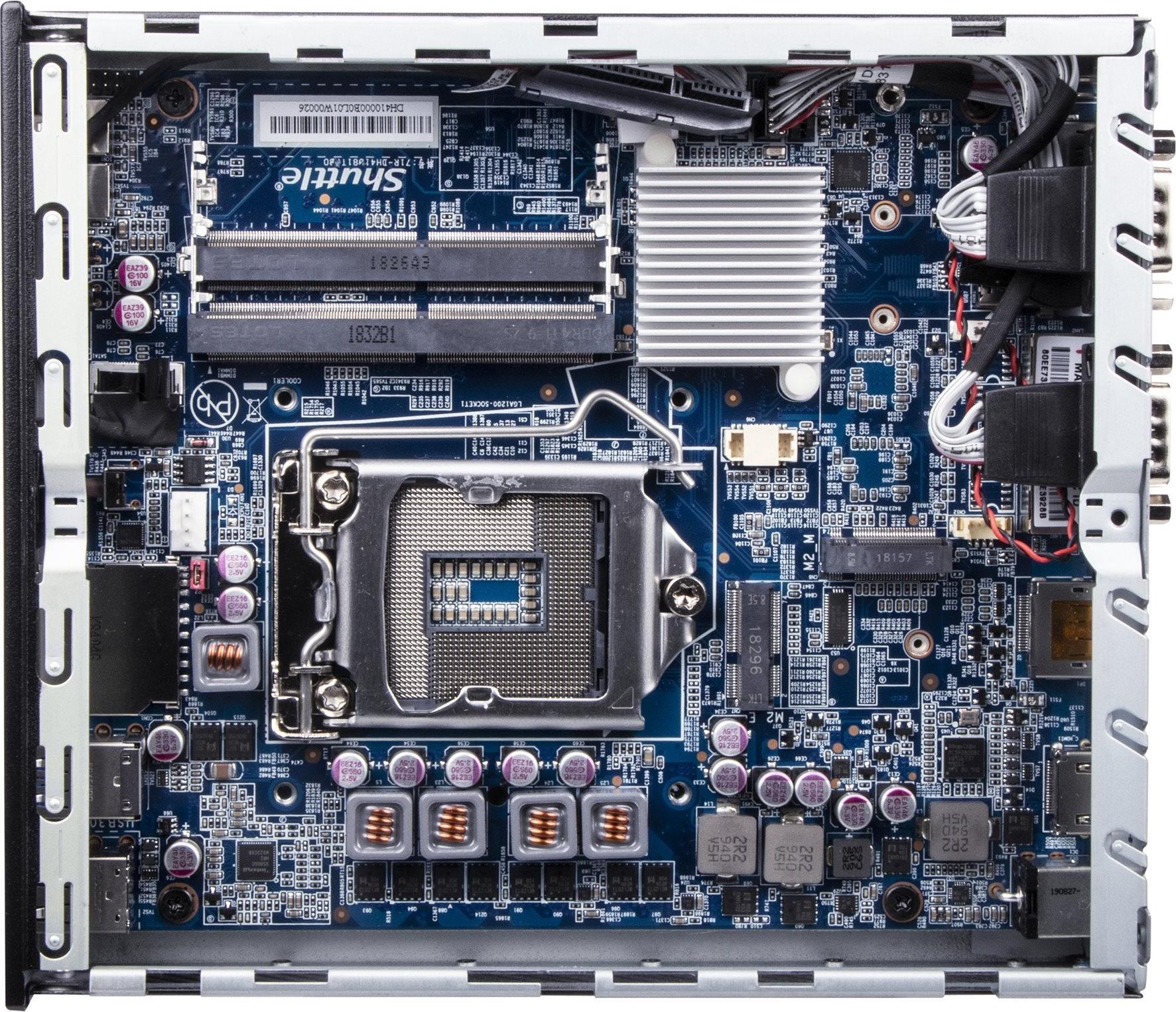 Shuttle XPC slim DH610 Barebone LGA 1700 Intel H610 Schwarz