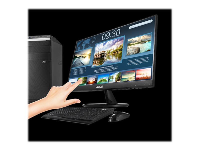 ASUS VT229H 21,5" IPS Touch Monitor 1920 x 1080 Full HD Schwarz