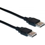 Kramer Electronics 4.6m USB 2.0 4.6m USB A USB A Männlich Männlich Schwarz USB Kabel (96-0212015)