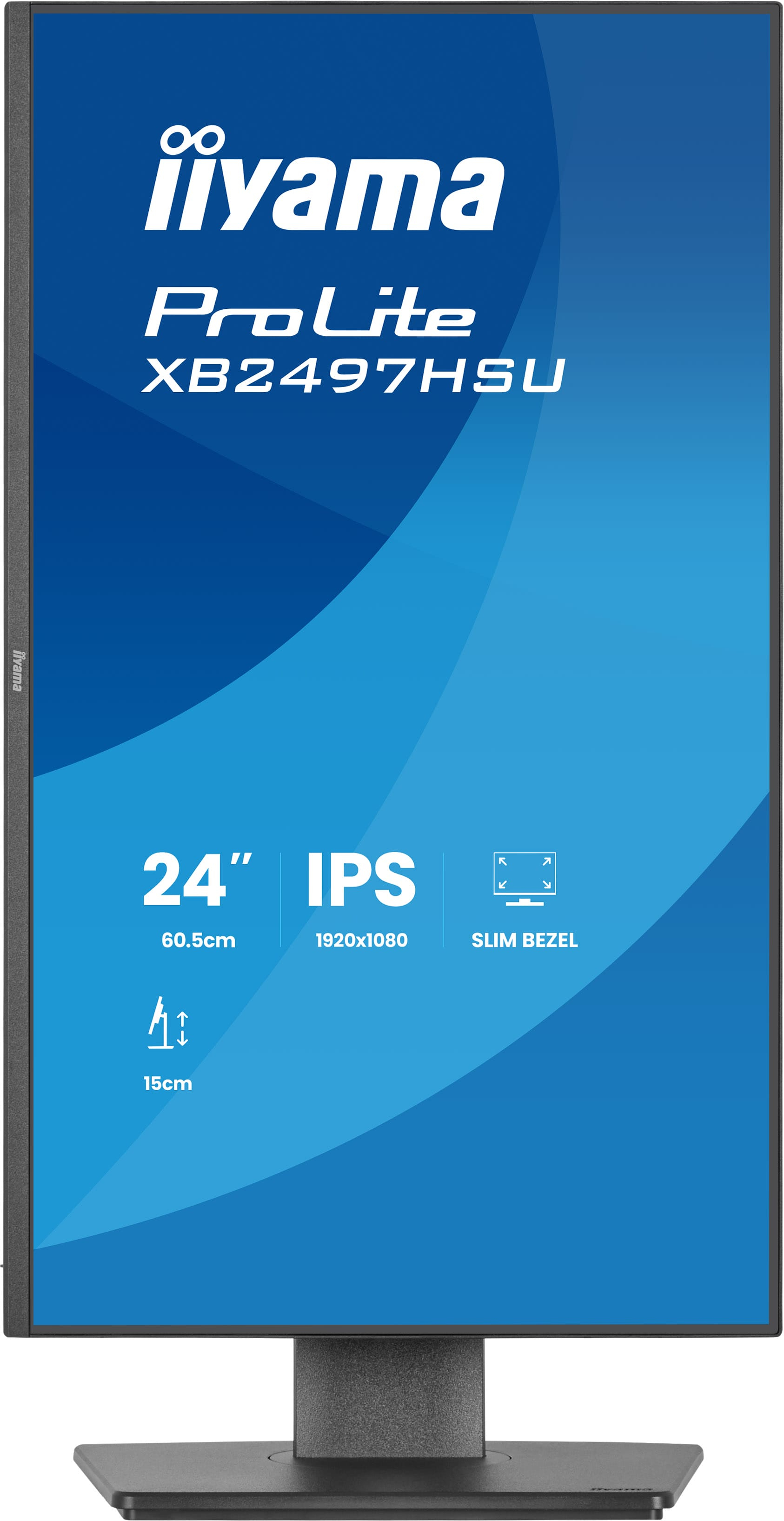 Iiyama ProLite XB2497HSU-B1 23.8" IPS Full HD 120 Hz Schwarz, Matte