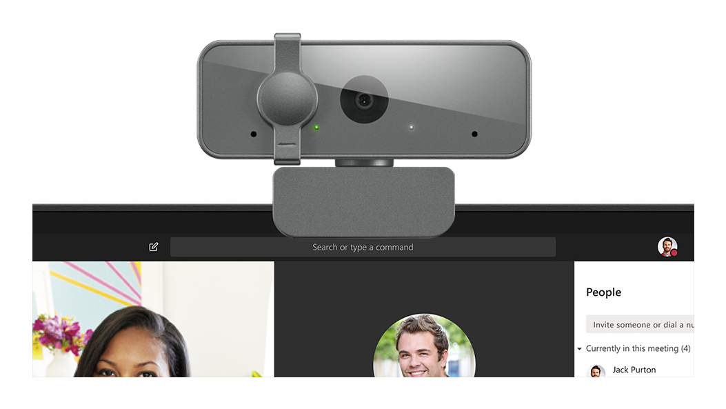 Lenovo Select Gen2 Webcam GXC1S15023 1920 x 1080 Grau