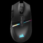 Corsair Darkstar Wireless Gaming Maus - kabellose MMO/MOBA Gaming Maus mit 15 programmierbaren Tasten und 2000 Hz Hyper Polling (CH-931A011-EU)