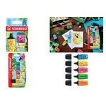 STABILO Textmarker BOSS MINI Animal Vibes, 5er Kartonetui Keilspitze, Strichstärke: 2,0 (B-62416-10)