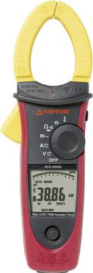 Beha Amprobe ACDC-54NAV Stromzange, Hand-Multimeter digital CAT III 1000 V, CAT IV 600 V Anzeige (Counts): 10000 (3729989)