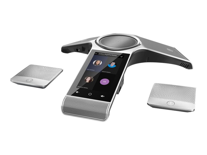 Yealink CP960 VoIP-Konferenztelefon Bluetooth WLAN 5" HD-Audio Space Silver
