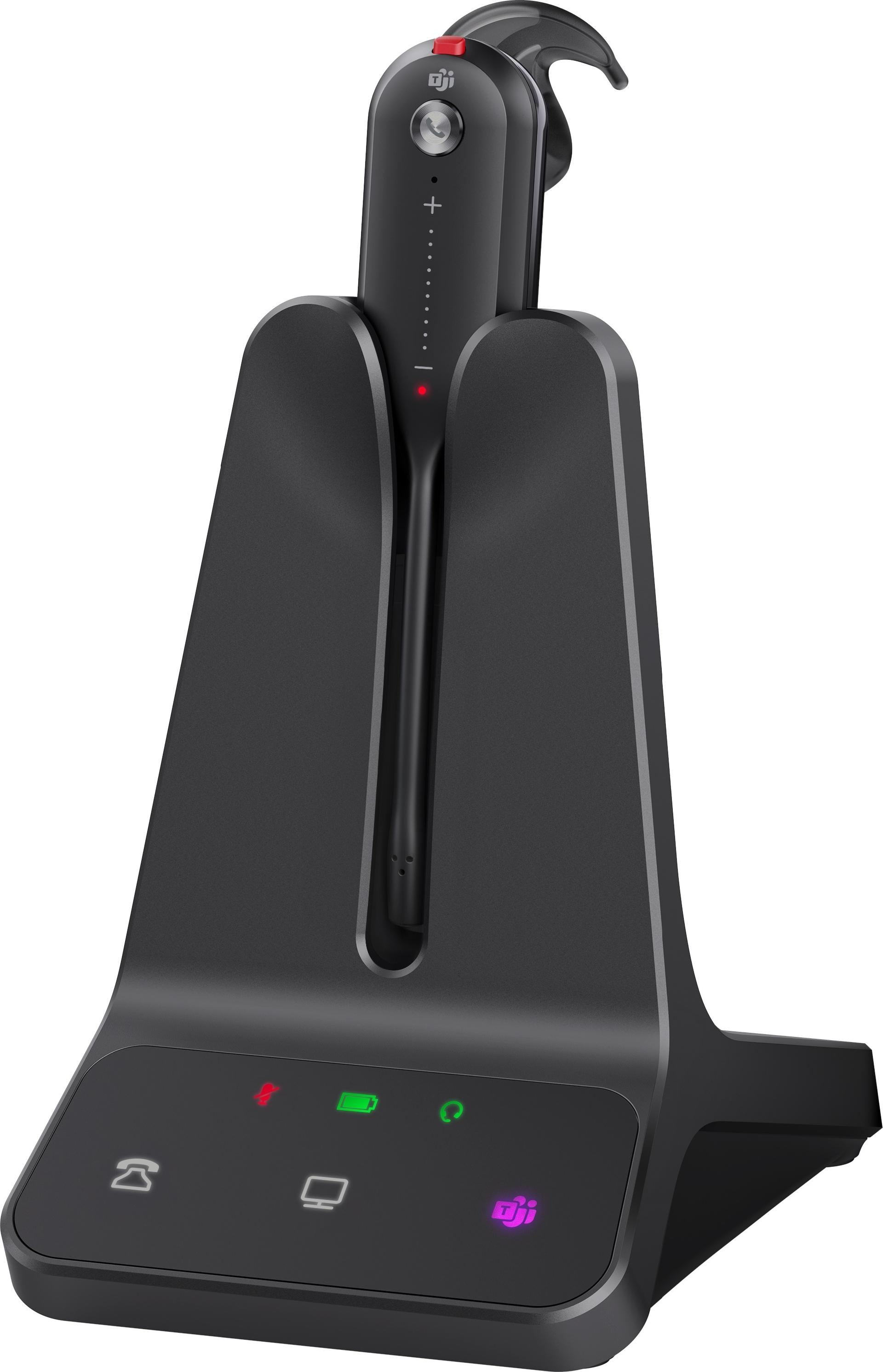 Yealink WH63 E2 Teams Kabelloses DECT-Headset USB-A Schwarz