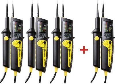 Beha Amprobe 2100-GAMMA BUNDLE Zweipoliger Spannungsprüfer CAT III 1000 V, CAT IV 600 V Akustik, LCD, LED, Vibration (4980718)