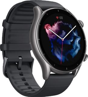 Amazfit GTR 3 SmartWatch Midnight Black W1971OV5N (W1971OV5N)